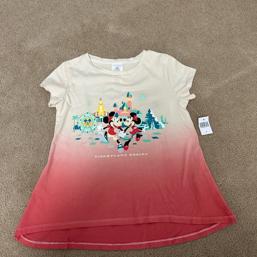 NWT Girls Disney Resort shirt size M